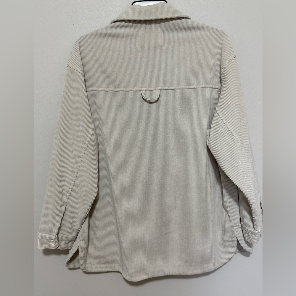 Ashley by 26 International Off-White Corduroy Jacket - Picture 4 of 6